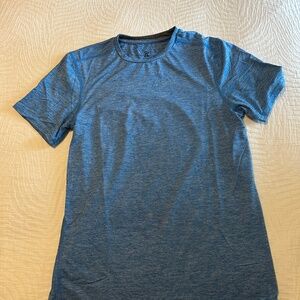 CHAMPION Blue Short-Sleeve Athletic Tee (MENS)